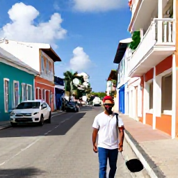 Caribbean Holidays, Bahamas Solo Holidays, Friendly solo traveller exploring colourful streets and historic buildings in Nassau, Bahamas