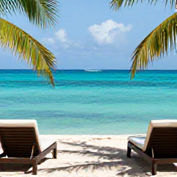 Caribbean Holidays, Bahamas Spa Breaks, A tranquil luxury spa overlooking turquoise water on a sunny Bahamian beach in August