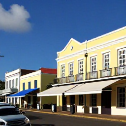 Caribbean Holidays, Bahamas Tours, Guided walking tour through Nassau, The Bahamas, showing pastel colonial buildings, local shops and historic landmarks