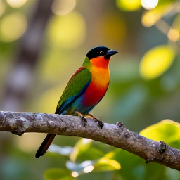 Caribbean Holidays, Barbados Birdwatching, Colourful Barbados birds in a lush tropical garden at sunrise