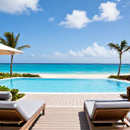 Caribbean Holidays, Barbados Business Class, Elegant beachfront Barbados resort with a private terrace, pool and ocean views