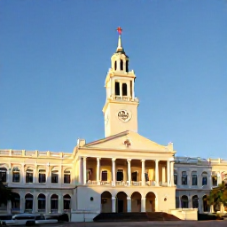 Caribbean Holidays, Barbados Culture Holidays, Historic Bridgetown architecture and the Parliament Buildings in warm afternoon light