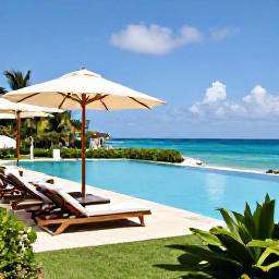 Caribbean Holidays, Barbados February, An elegant adults-only Barbados resort with an infinity pool, sun loungers, tropical gardens and ocean views