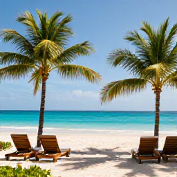 Caribbean Holidays, Barbados January, An adults-only beachfront resort in Barbados in January, with palm trees, calm turquoise sea, sun loungers and a relaxed atmosphere