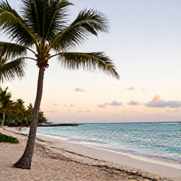 Caribbean Holidays, Barbados Nature Holidays, A quiet Barbados beach in June with turquoise water, swaying palms and soft morning light