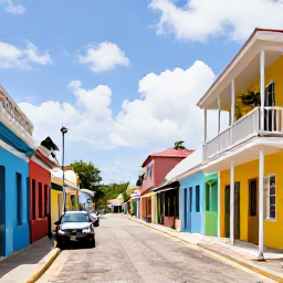 Caribbean Holidays, Barbados Solo Holidays, Independent traveller exploring the colourful streets and colonial architecture of Bridgetown, Barbados