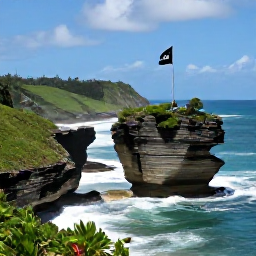 Caribbean Holidays, Barbados Solo Holidays, Solo traveller exploring Bathsheba coastline in Barbados, dramatic rock formations, Atlantic waves and green hills