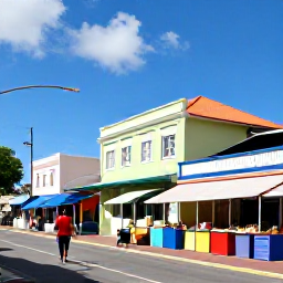 Caribbean Holidays, Barbados Solo Holidays, Solo traveller exploring Bridgetown Barbados, colourful historic buildings, local market stalls and bright Caribbean sunshine