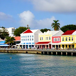 Caribbean Holidays, Barbados Solo Holidays, Solo visitor exploring Bridgetown, Barbados, with colourful buildings, historic streets and a lively waterfront