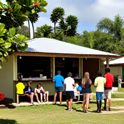 Caribbean Holidays, Barbados Walking Holidays, A friendly Barbados walking group resting at a village rum shop after a trail, with tropical scenery, refreshments and local atmosphere