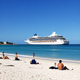 Caribbean Holidays, Bermuda Cruises October, Visitors relaxing on Horseshoe Bay Beach in Bermuda during a sunny October afternoon