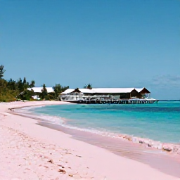 Caribbean Holidays, Bermuda December, Elegant adults-only resort on a Bermuda beach in December, pink sand, calm turquoise water and soft winter sunshine