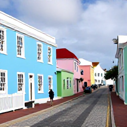 Caribbean Holidays, Bermuda February Tours, Visitors exploring the pastel buildings, cobbled lanes and historic harbour of St George&rsquo;s, Bermuda