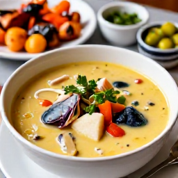 Caribbean Holidays, Bermuda in March, Traditional Bermudian fish chowder, fresh seafood and local produce served at a welcoming island restaurant