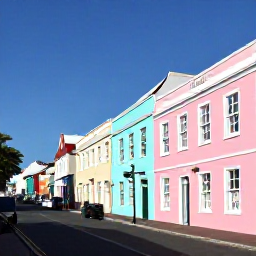 Caribbean Holidays, Bermuda in May, The historic streets of St George's Bermuda with pastel buildings, a charming harbour and visitors exploring in sunshine