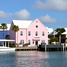 Caribbean Holidays, Bermuda January Tours, Travellers enjoying a January sightseeing tour in Hamilton, Bermuda, with pastel architecture, palm trees and a lively harbour