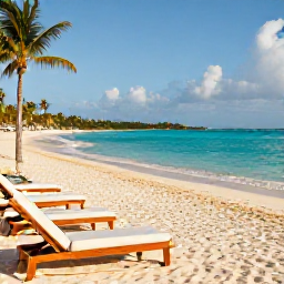 Caribbean Holidays, Bermuda July Holidays, Adults relaxing beside a turquoise Bermuda beach in warm July sunshine, elegant resort setting