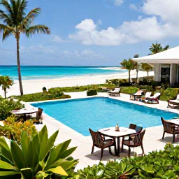 Caribbean Holidays, Bermuda October Holidays, A stylish Bermuda all-inclusive resort with tropical gardens, a pool, outdoor dining and glimpses of the Atlantic Ocean