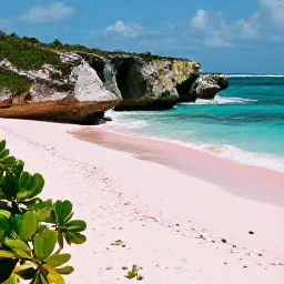 Caribbean Holidays, Bermuda Walking Holidays, A scenic Bermuda coastal path leading towards Horseshoe Bay, with pink sand, turquoise water and dramatic rocky coastline