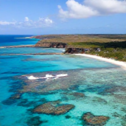 Caribbean Holidays, Bonaire Adventure Holidays, Aerial coastal view of Bonaire with turquoise water, colourful reefs and rugged Caribbean coastline