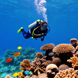 Caribbean Holidays, Bonaire Caribbean Holidays, Scuba divers exploring a bright coral reef with tropical fish in clear Bonaire water