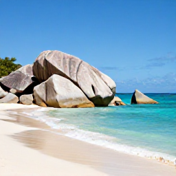 Caribbean Holidays, British Virgin Islands Beaches, The Baths at Virgin Gorda with giant granite boulders, sandy beach and bright blue Caribbean sea