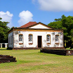 Caribbean Holidays, British Virgin Islands Culture, Historic plantation ruins and tropical vegetation at Mount Healthy National Park on Tortola, British Virgin Islands