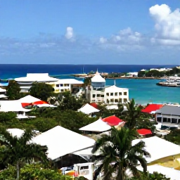 Caribbean Holidays, British Virgin Islands Solo Holidays, Traveller exploring colourful Road Town streets and harbour views on Tortola, British Virgin Islands