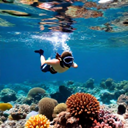 Caribbean Holidays, BVI Adventure Holidays, Visitors snorkelling above a colourful coral reef in clear Caribbean water near the British Virgin Islands