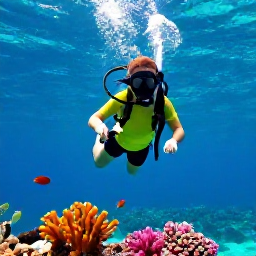 Caribbean Holidays, BVI Family Holidays, A family snorkelling over colourful reef fish in calm Caribbean water near the British Virgin Islands