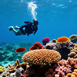 Caribbean Holidays, BVI March Tours, Snorkellers exploring colourful coral and tropical fish in clear Caribbean water near the British Virgin Islands
