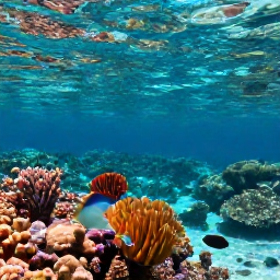 Caribbean Holidays, BVI Nature Holidays, Snorkellers viewing colourful coral and tropical fish in clear shallow water near a British Virgin Islands reef