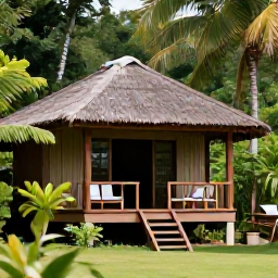 Caribbean Holidays, Caribbean Birdwatching, Relaxed Caribbean eco-lodge surrounded by tropical greenery after a day of birdwatching