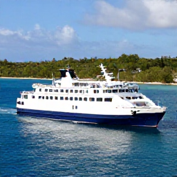 Caribbean Holidays, Caribbean Island Hopping, Island-hopping route through the Caribbean with a modern ferry and small aircraft, tropical coastline and blue sea