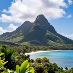 Caribbean Holidays, Caribbean Island Hopping, Scenic coastal landscape of Saint Vincent with lush rainforest, dramatic volcanic hills and a quiet bay