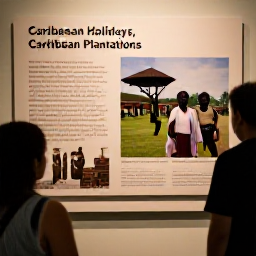 Caribbean Holidays, Caribbean Plantations, A respectful Caribbean heritage museum display and guided tour explaining the lives and experiences of enslaved people