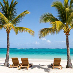 Caribbean Holidays, Cayman Adults Only, A peaceful adults-only resort on Seven Mile Beach in Grand Cayman, with sun loungers, turquoise sea and palm trees