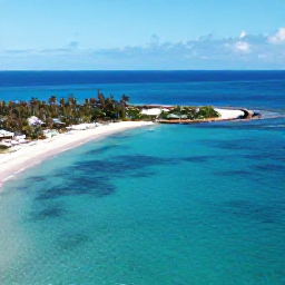 Caribbean Holidays, Cayman Adventure, Aerial photograph of Grand Cayman coastline in October, with turquoise water, white sand and a small boat near shore