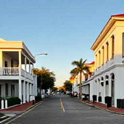 Caribbean Holidays, Cayman August Holidays, Visitors exploring the National Museum of the Cayman Islands and historic George Town streets in warm afternoon light