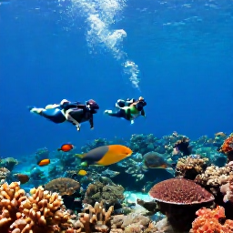Caribbean Holidays, Cayman Business Class, Snorkellers exploring colourful coral and tropical fish near Stingray City in Grand Cayman