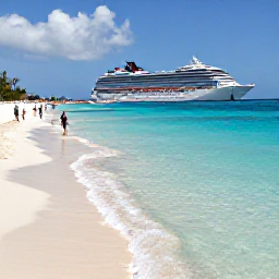Caribbean Holidays, Cayman Cruises February, Visitors enjoying the clear turquoise water and white sand at Seven Mile Beach, Grand Cayman