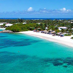 Caribbean Holidays, Cayman Honeymoons, Peaceful aerial view of Grand Cayman, turquoise lagoons, white beaches and lush tropical landscape in November sunshine