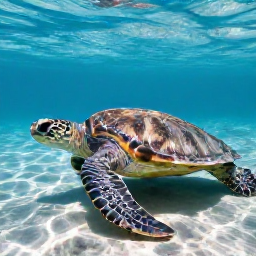 Caribbean Holidays, Cayman Instagram Hotspots, A friendly traveller photographing a large green sea turtle in clear shallow water at a responsible turtle conservation centre in Grand Cayman