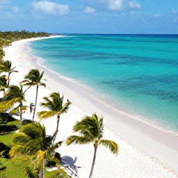 Caribbean Holidays, Cayman Instagram Spots, Aerial view of Grand Cayman&rsquo;s turquoise sea, white sandy beach and swaying palm trees in warm September sunshine