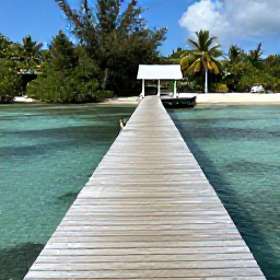 Caribbean Holidays, Cayman Instagram Spots, Rustic wooden jetty leading into calm turquoise water on Cayman Brac, surrounded by tropical vegetation