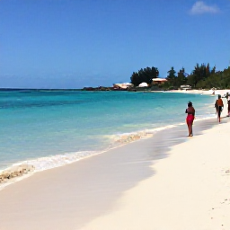 Caribbean Holidays, Cayman Islands Business Class, Sunlit Seven Mile Beach in Grand Cayman with clear turquoise water, soft sand and relaxed August visitors