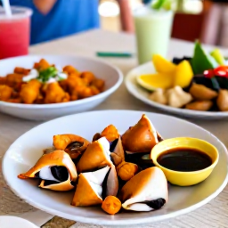 Caribbean Holidays, Cayman Islands February, Traditional Caymanian food served at a friendly outdoor gathering, including conch, fish, fritters and fresh tropical sides