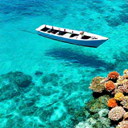 Caribbean Holidays, Cayman Islands Tours, A glass-bottom boat gliding over colourful coral reef and tropical fish near Grand Cayman, viewed in clear Caribbean water