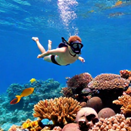 Caribbean Holidays, Cayman Islands Tours, Visitors snorkelling above colourful coral and tropical fish in crystal-clear Cayman Islands water