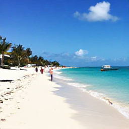 Caribbean Holidays, Cayman January Holidays, Sunny Seven Mile Beach in Grand Cayman during January, with clear turquoise water, soft white sand and relaxed holidaymakers